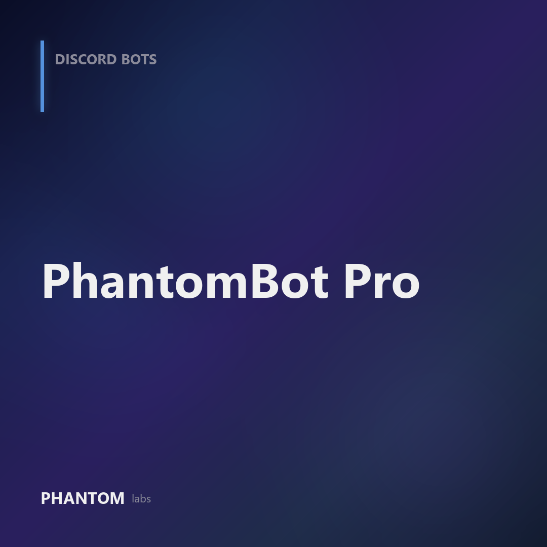 PhantomBot Pro product card